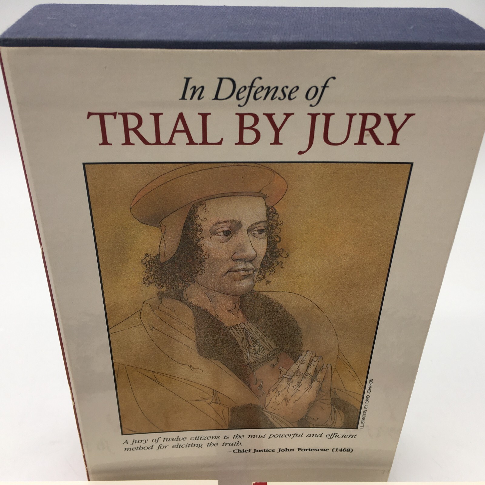 „In Defense of Trial by Jury“ Volumes 1 & 2 Softcover Books + Slipcase, Few 1993