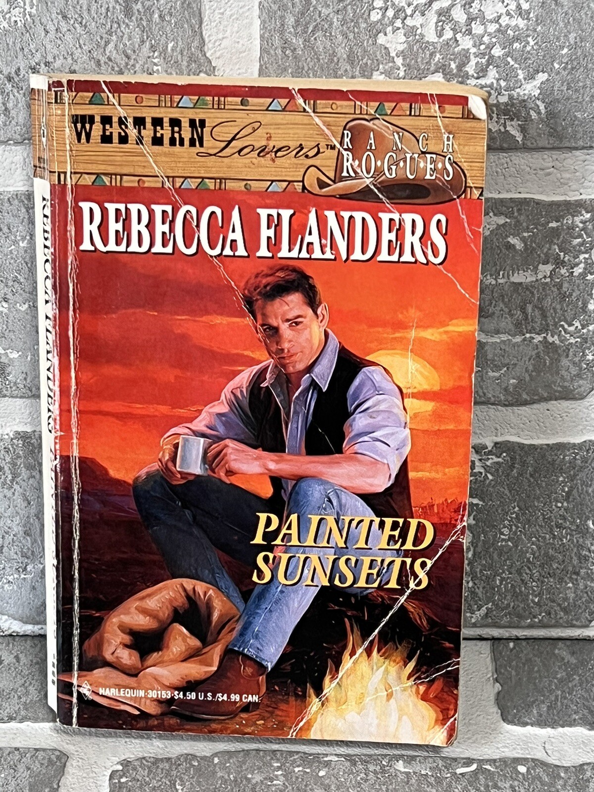Harlequin Western Lovers Series Lot 4 Paperback Books