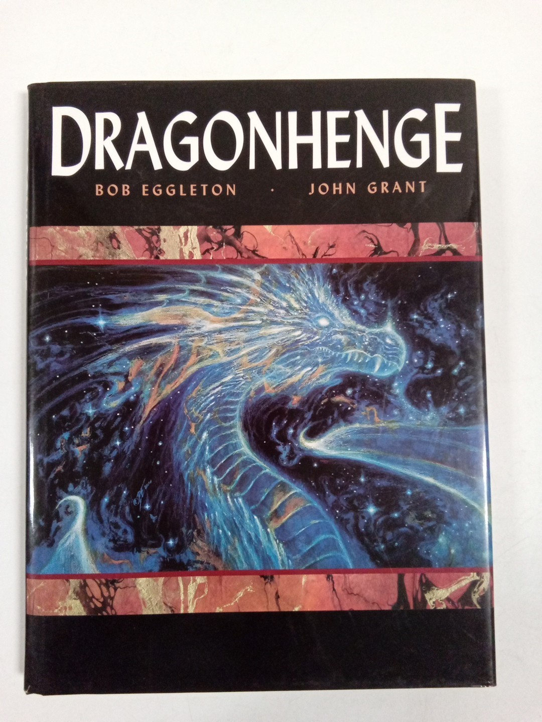 Dragonhenge Bob Eggleton Signed Hardcover Book -DK#