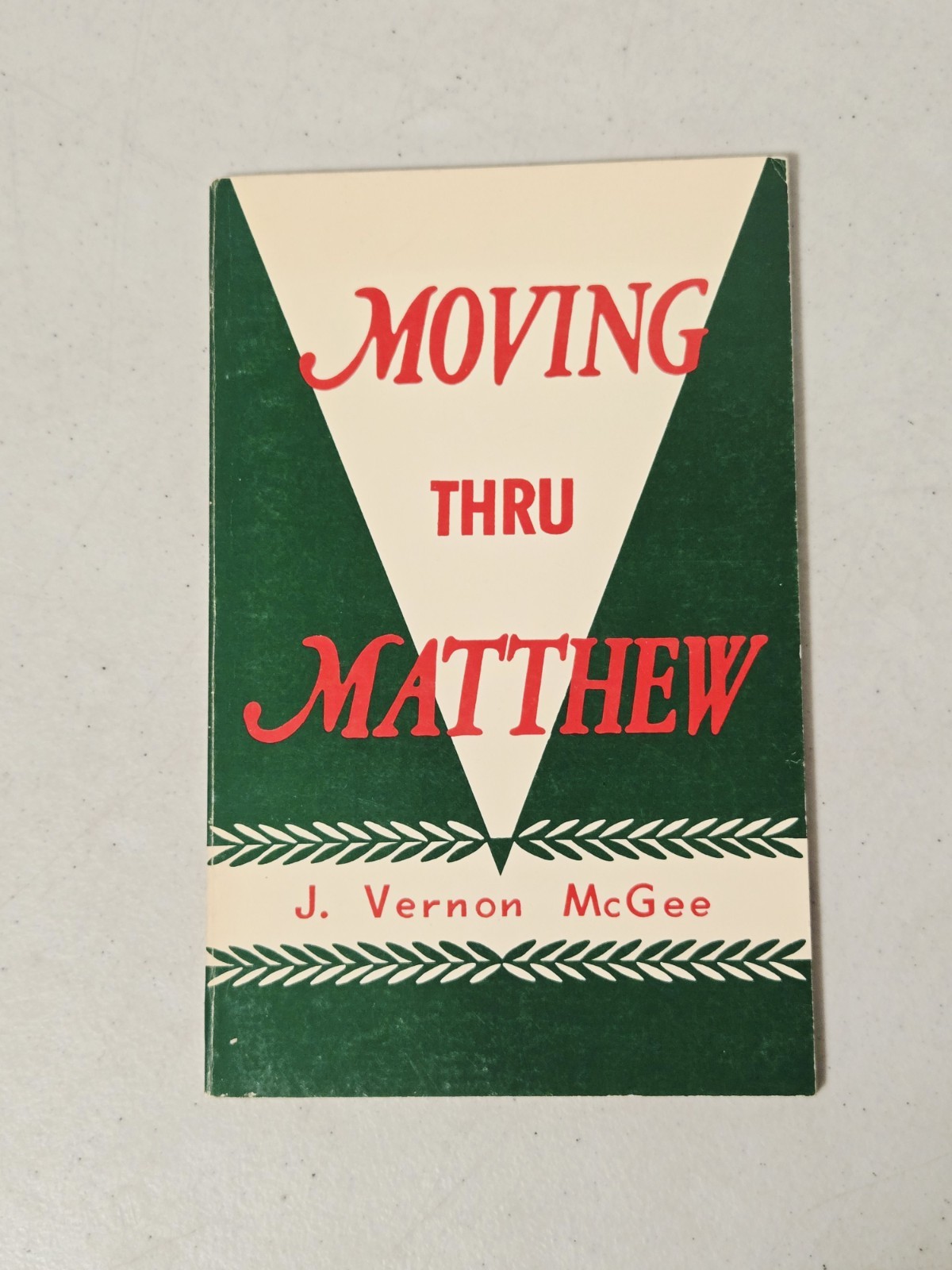 J. Vernon McGee Booklets Lot of 9 (Bible Studies and Sermons) Paperback