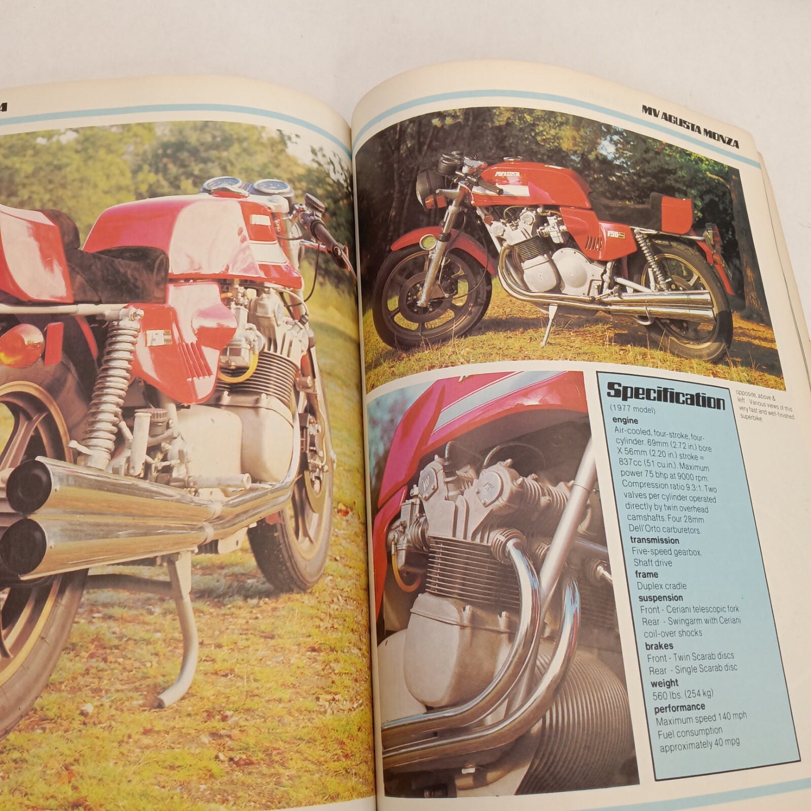 The Book of Superbikes Laurie Caddell Mike Winfield Indian Triumph Harley 1981