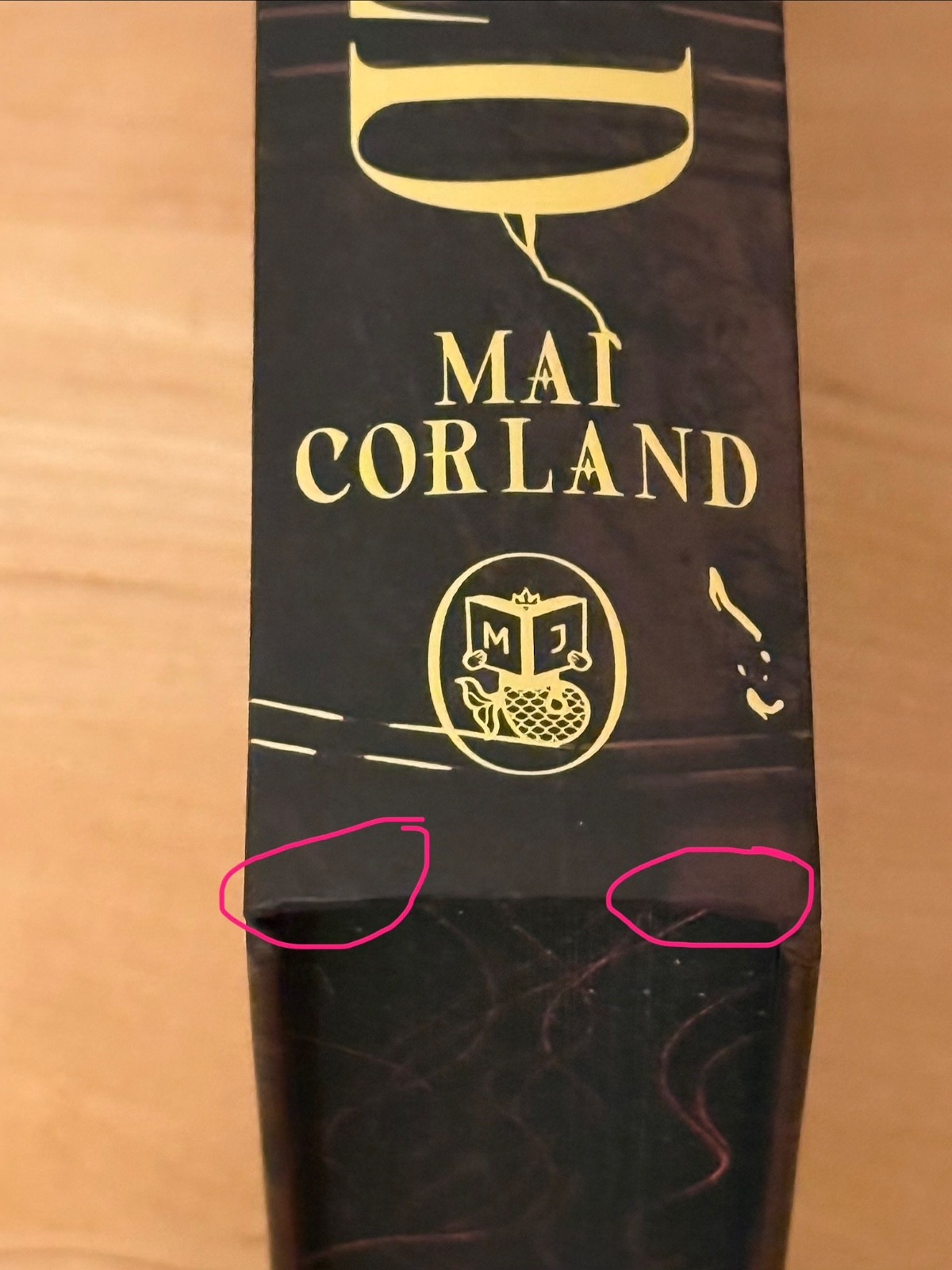 Fairyloot Edition of Verity Guild by Mai Corland (small indents see description)