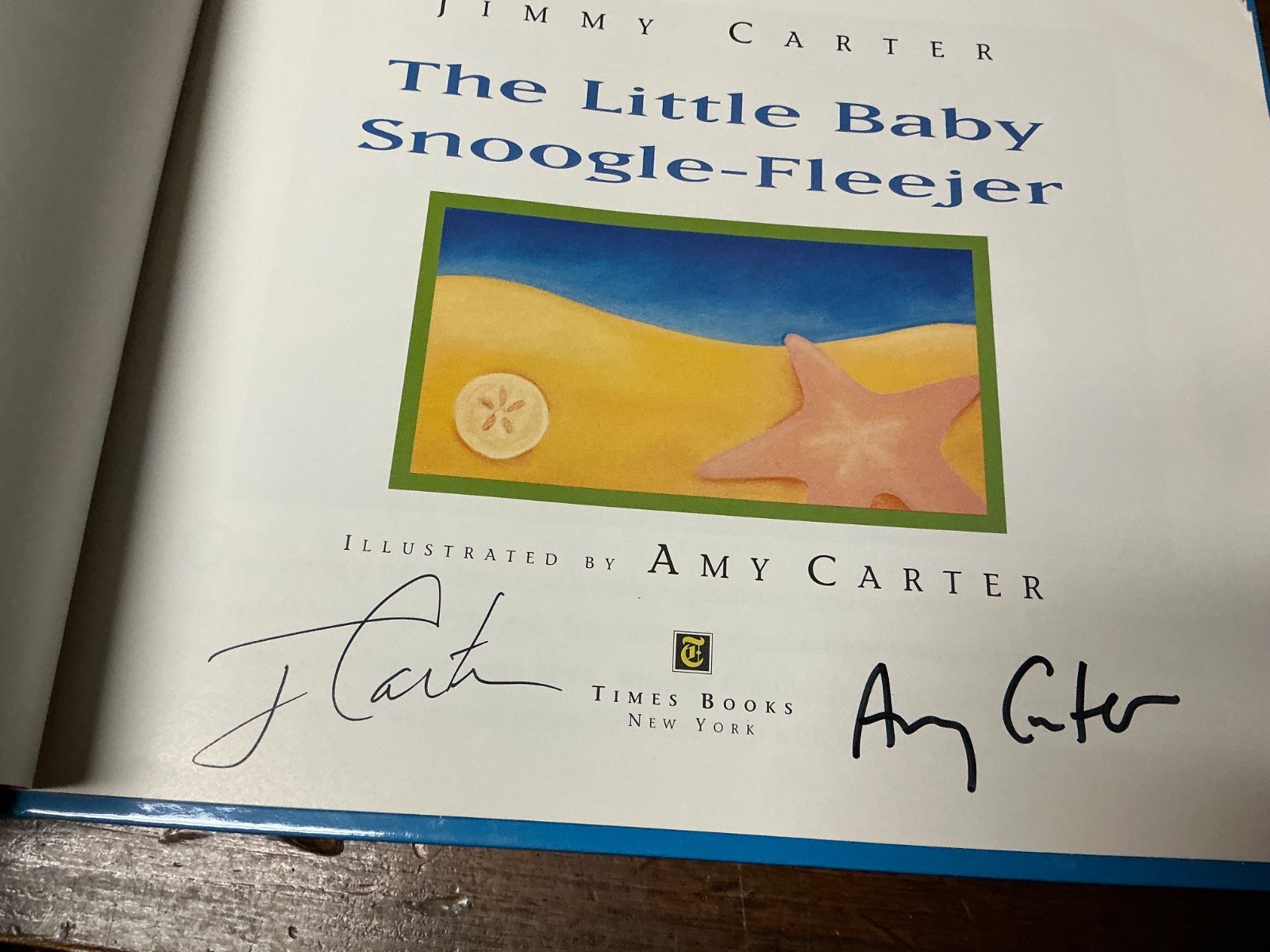 ** SIGNED ** Jimmy Carter (Lot of 2) w/Amy Carter & An Hour Before Daylight **