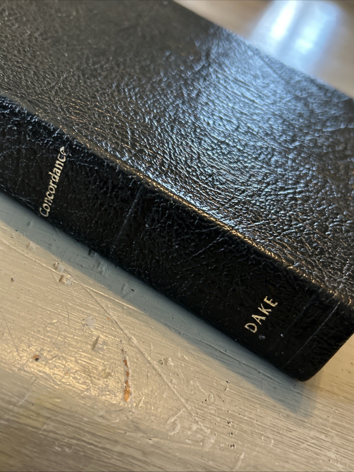 Genuine Leather 1978 Dake’s Annotated Reference Bible (1963) Concordance Dake