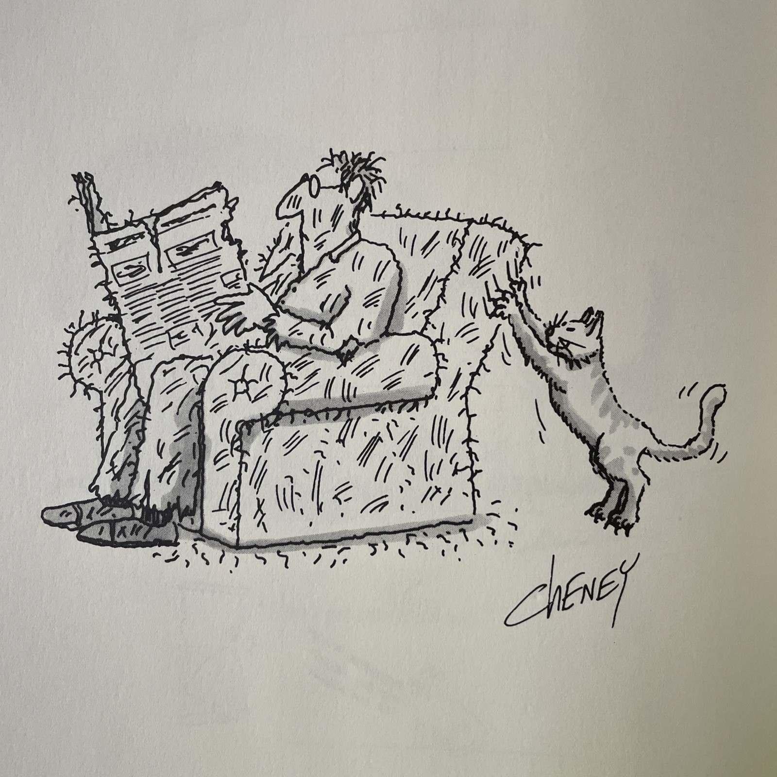 First Edition 1990 The New Yorker Book of Cat Cartoons 104 Pages Feline Humor