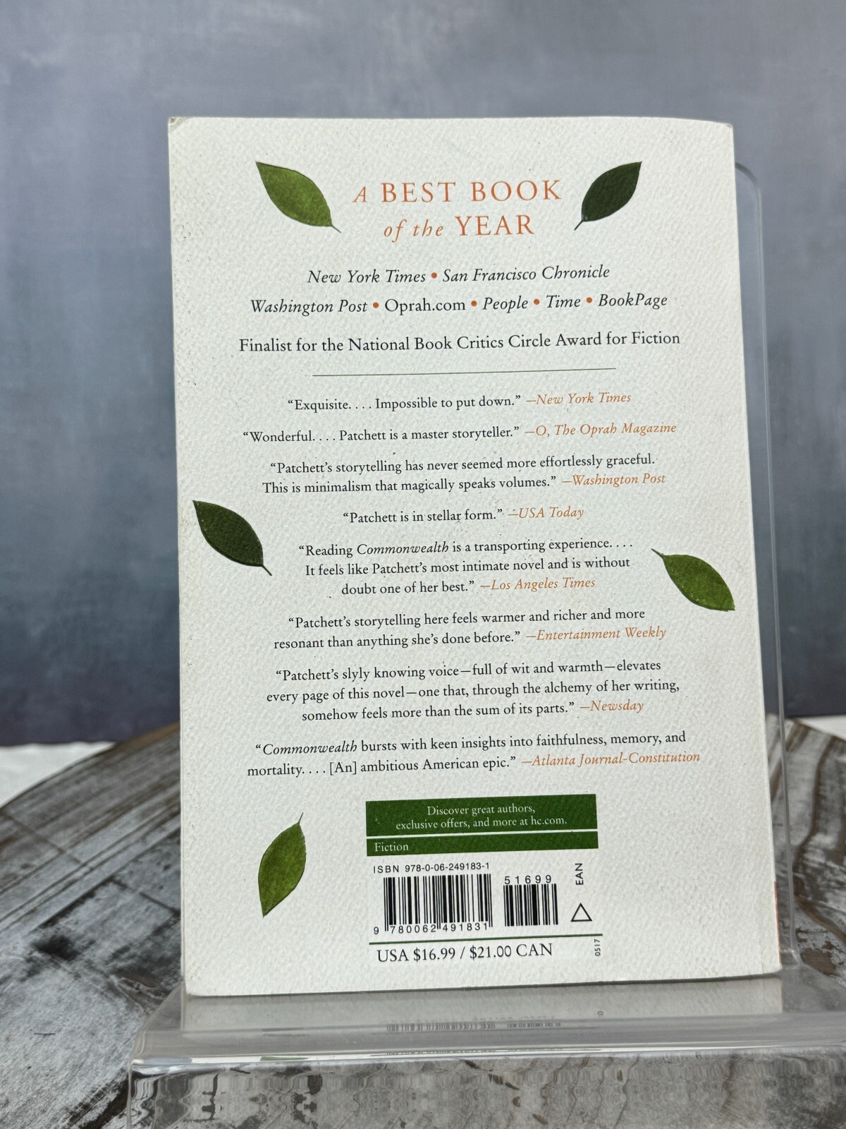 Commonwealth: A Novel by Ann Patchett