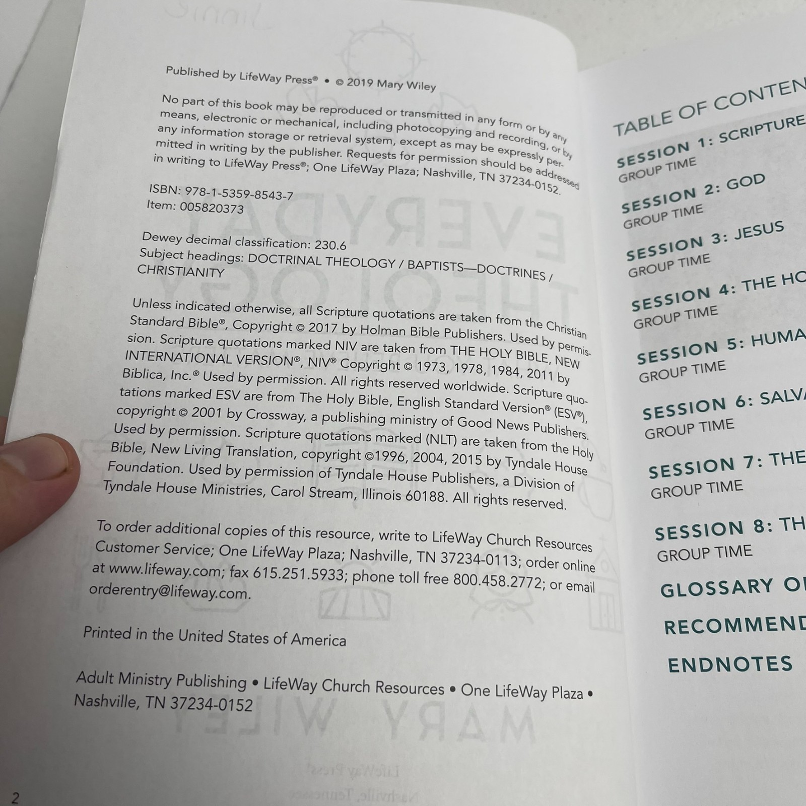 Everyday Theology – Mary Wiley