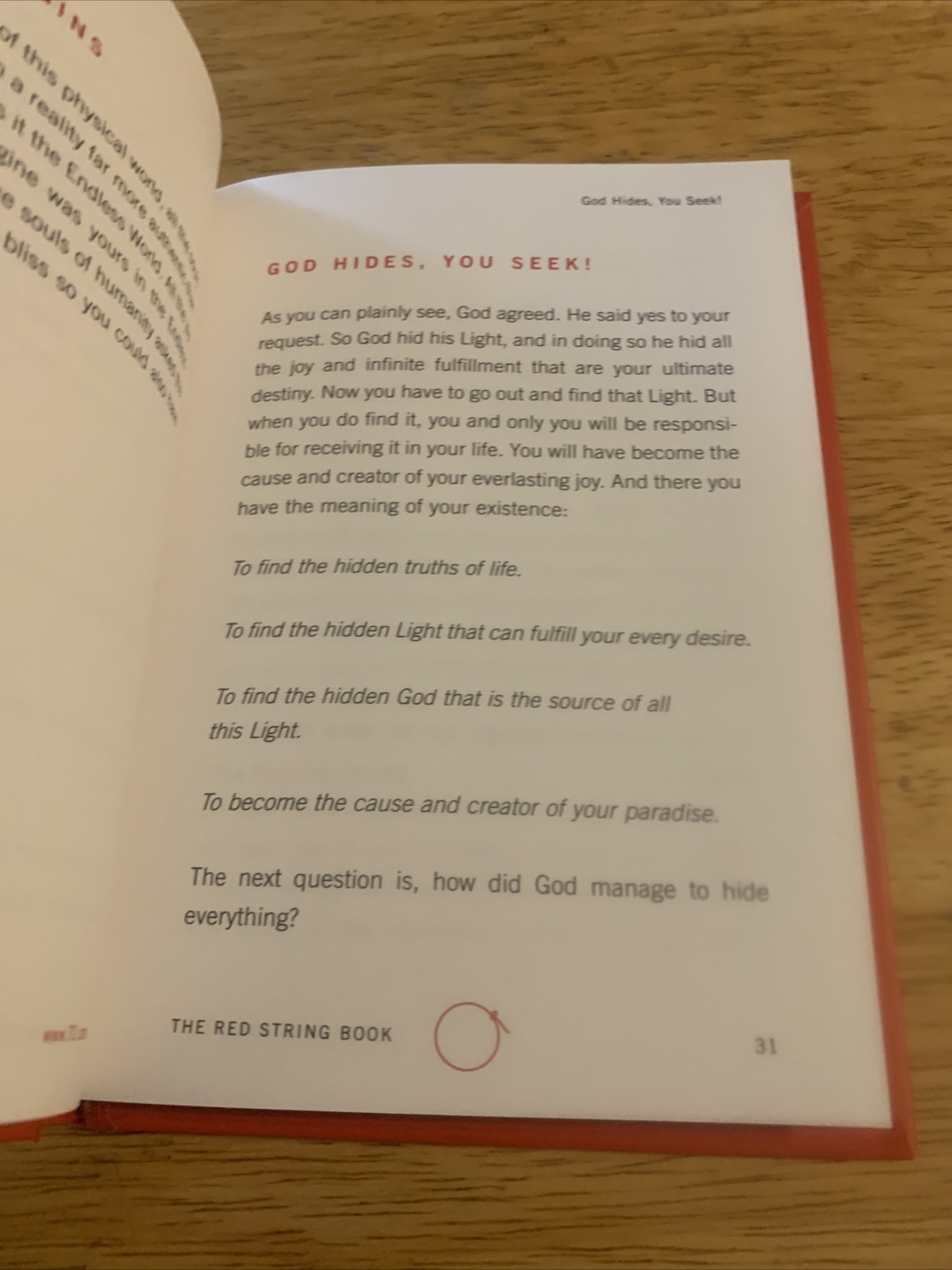 The Red String Book : The Power of Protection by Yehuda Berg (2008, Hardcover)