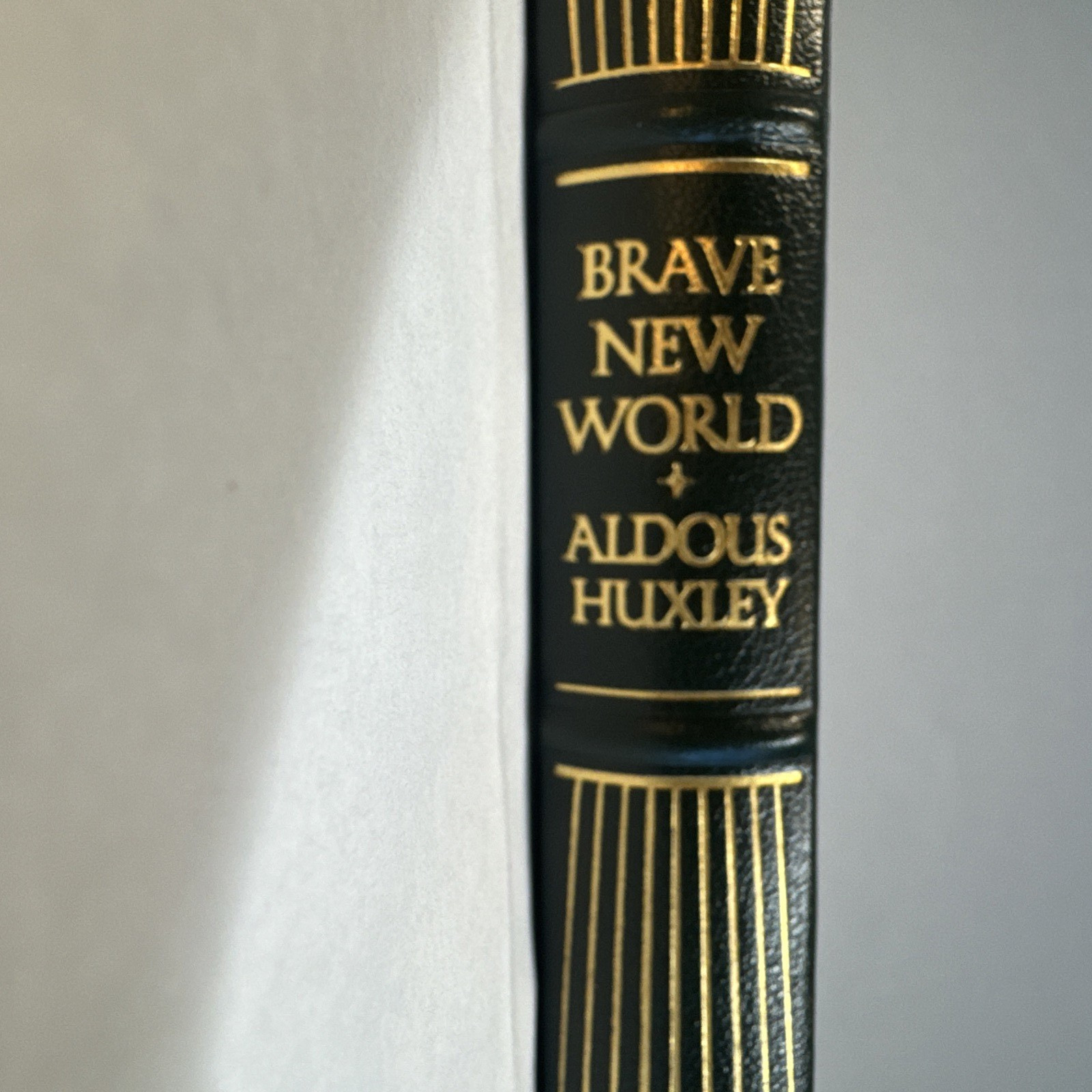 Brave New World by Aldous Huxley 1978 Hardcover, Easton Press, Sweet Inscription