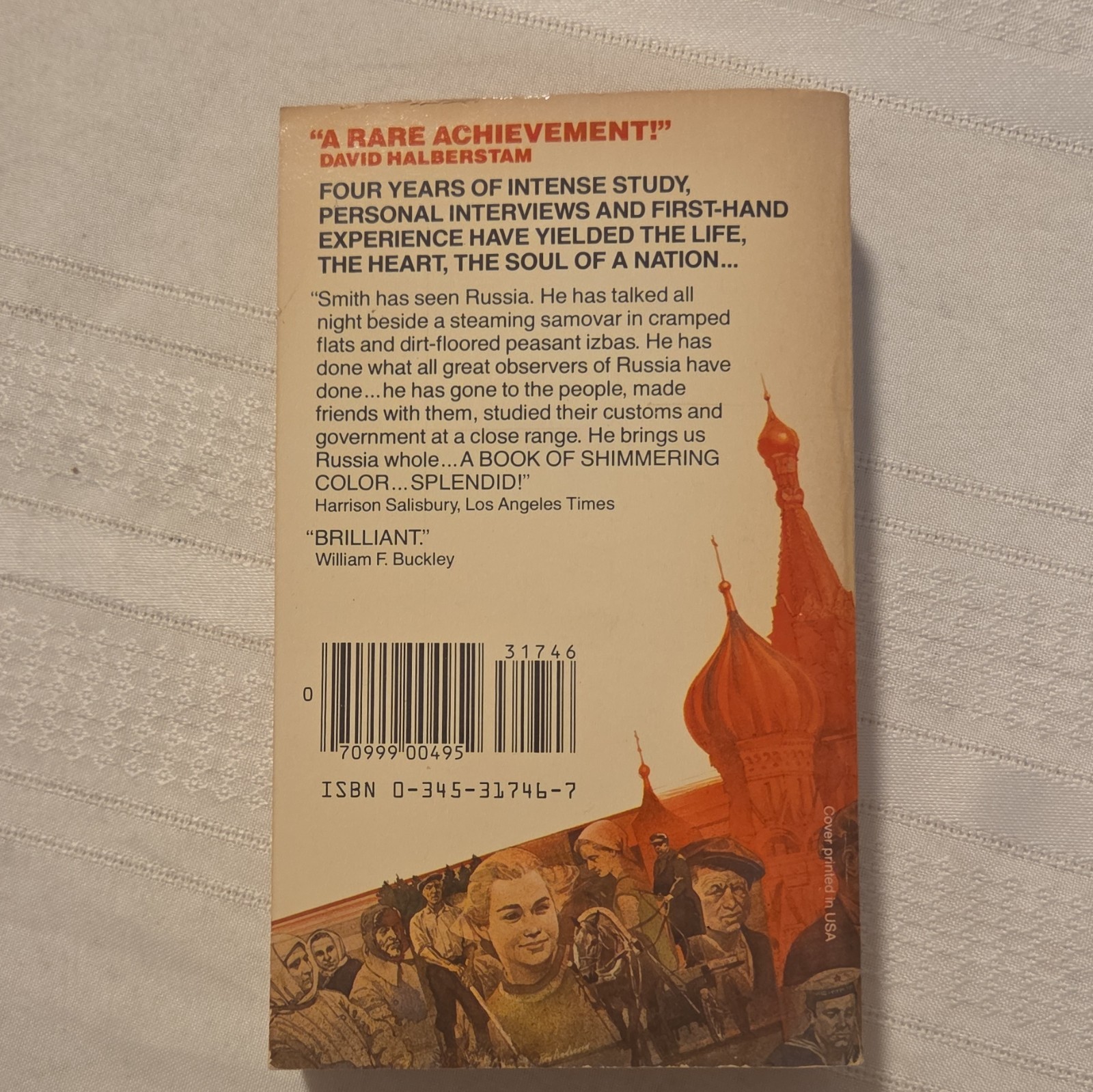 Hedrick Smith The Russians Ballantine Nonfiction Paperback 1976 1st Rev Ed