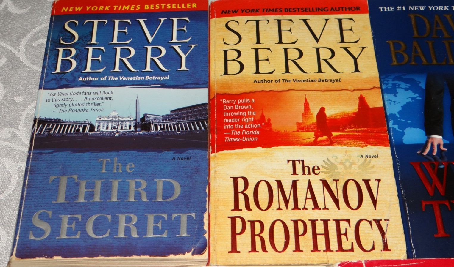 Mixed Lot of 7 Hardcover/Paperback Books-Various Authors, Titles & Genres (#12)