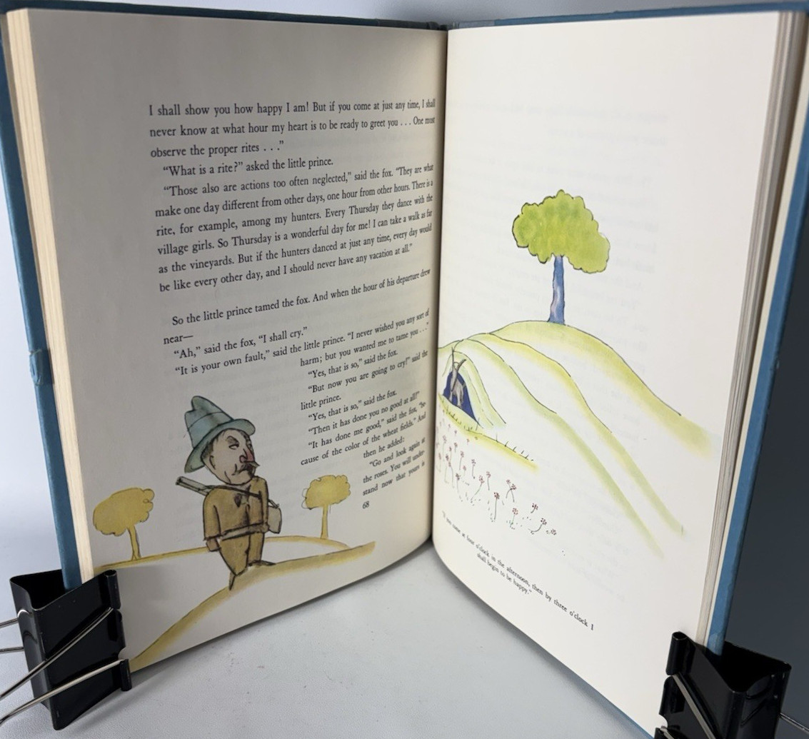 The Little Prince by Antoine de Saint-Exupery, 1982 Harcourt Brace Jovanovich