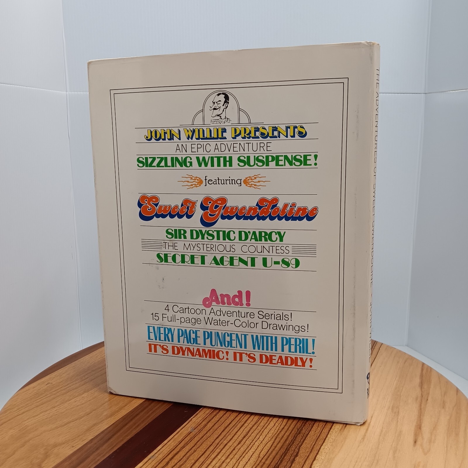 ADVENTURES OF SWEET GWENDOLINE, 2ND EDITION By John Willie – Hard Cover W/ DJ