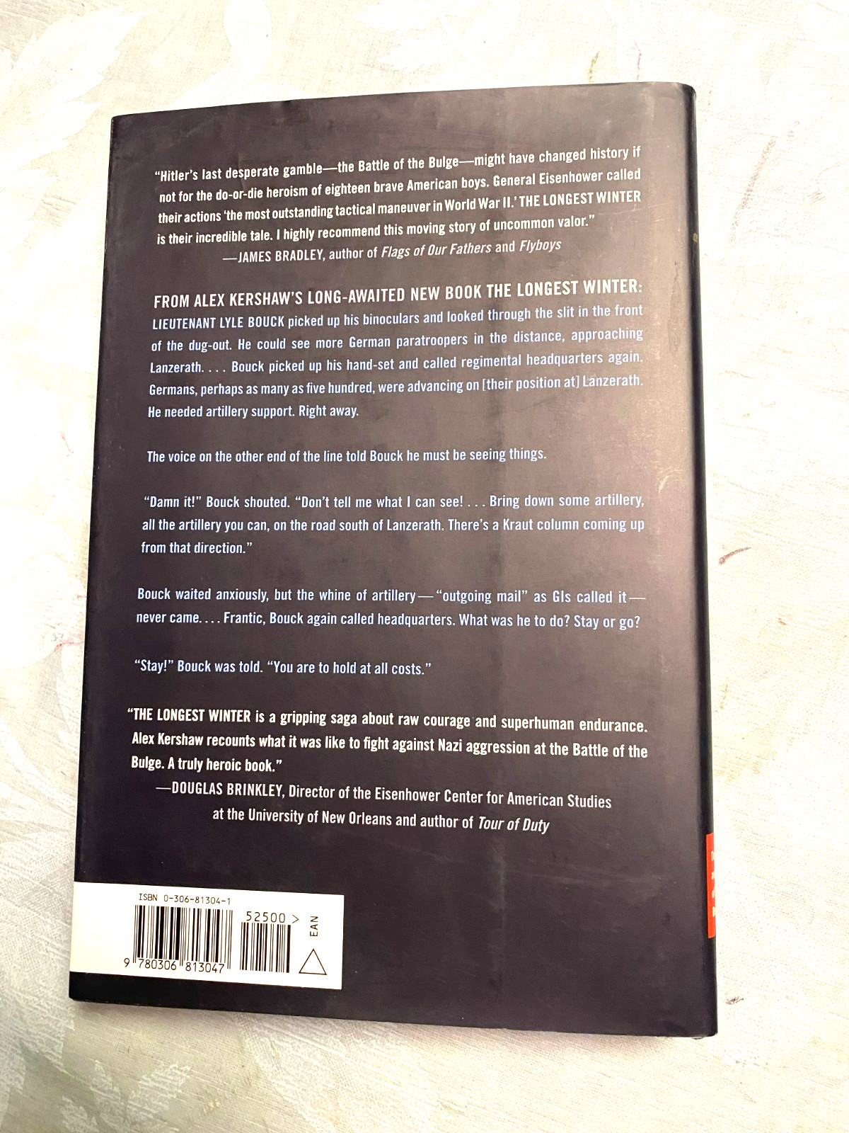 RARE! THE LONGEST WINTER Battle of the Bulge by ALEX KERSHAW, FINE HC w/JACKET!