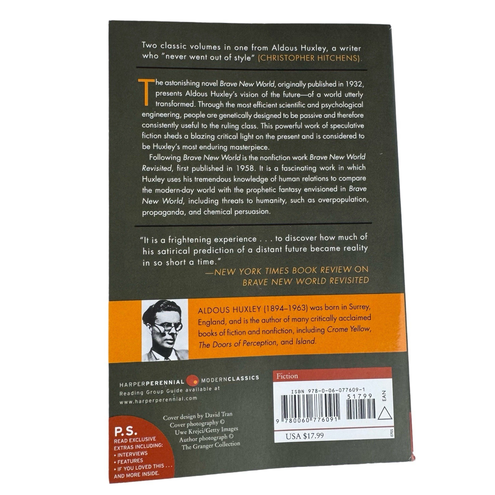 Brave New World and Brave New World Revisited by Aldous Huxley Paperback, 2005