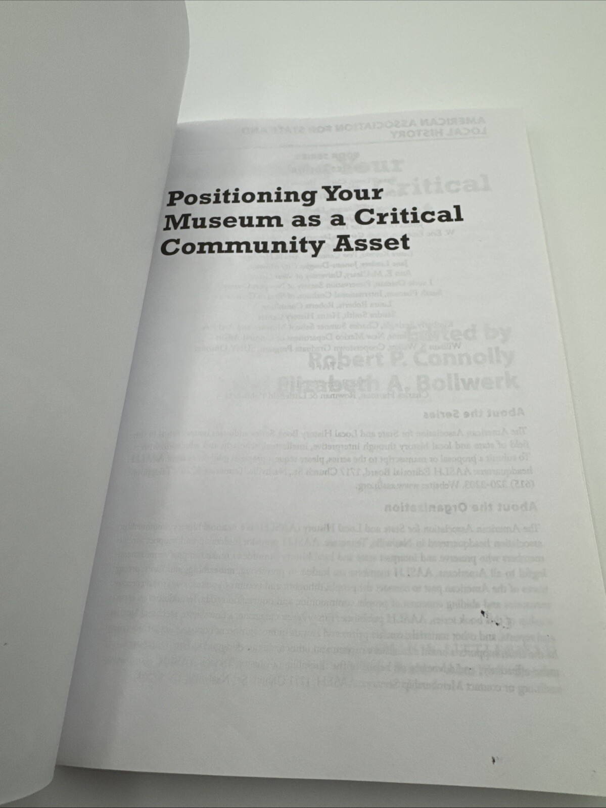 Positioning Your Museum As a Critical Community Asset : A Practical Guide A7