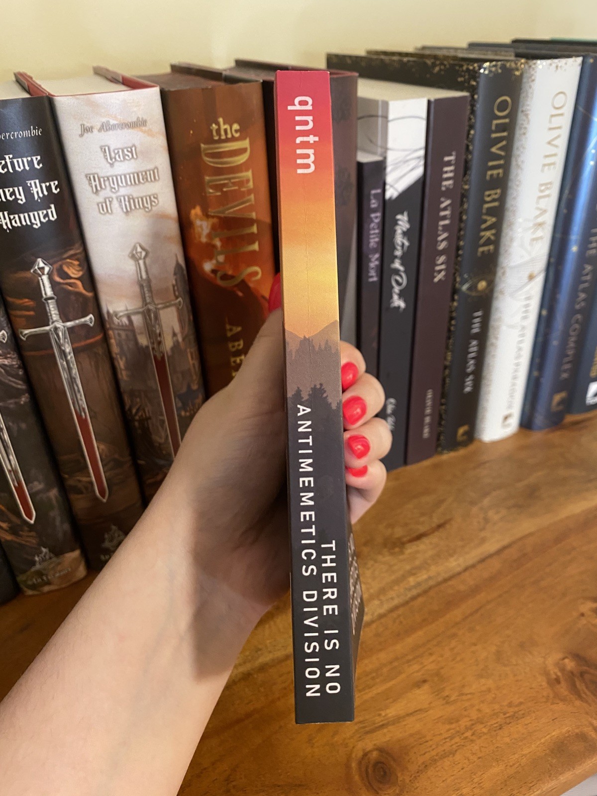 „There Is No Antimemetics Division“ by qntm (Original Paperback) [OOP — Rare!]