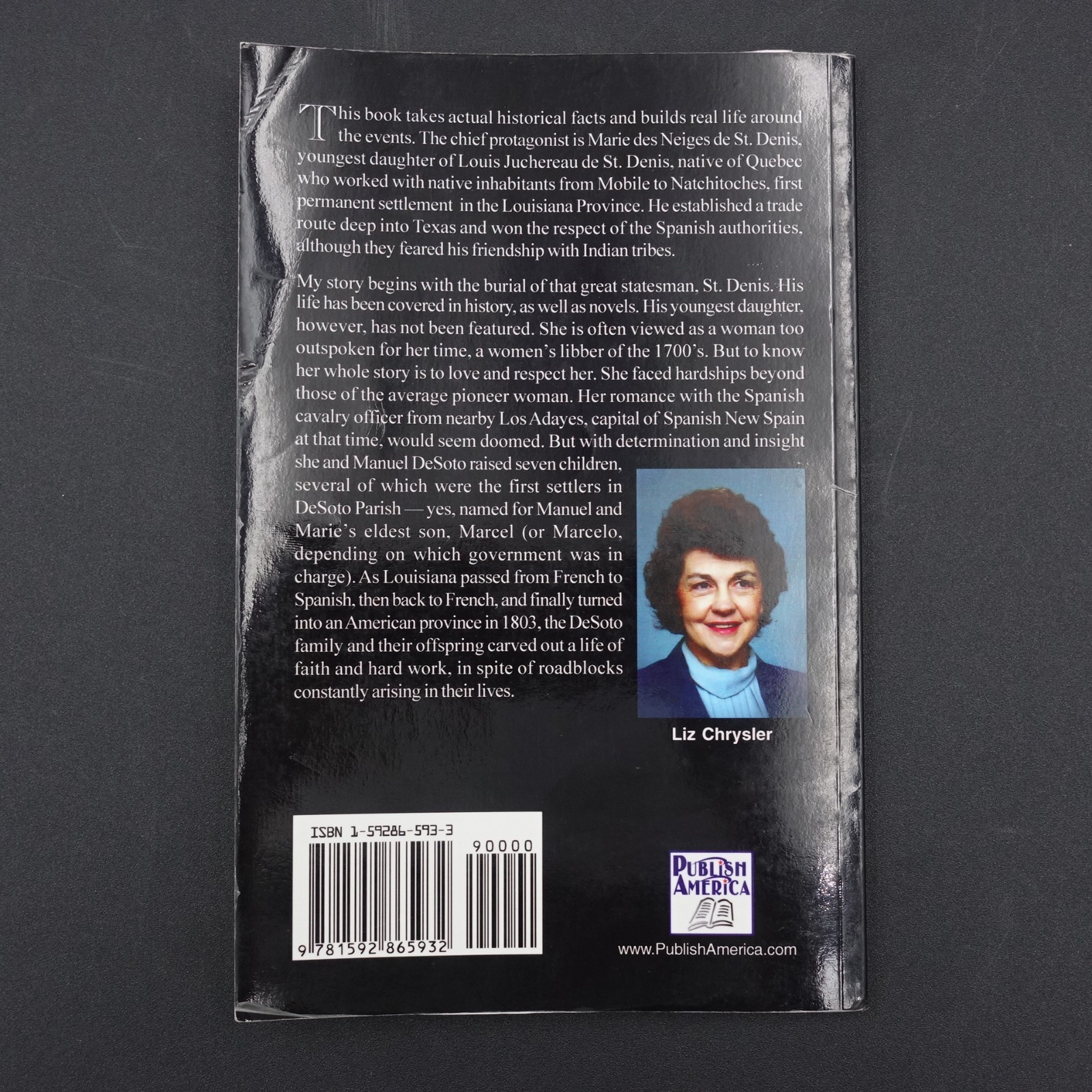 Lost Legacy, Liz Chrysler (2003, Paperback) Signed & Inscribed GC 108 pages