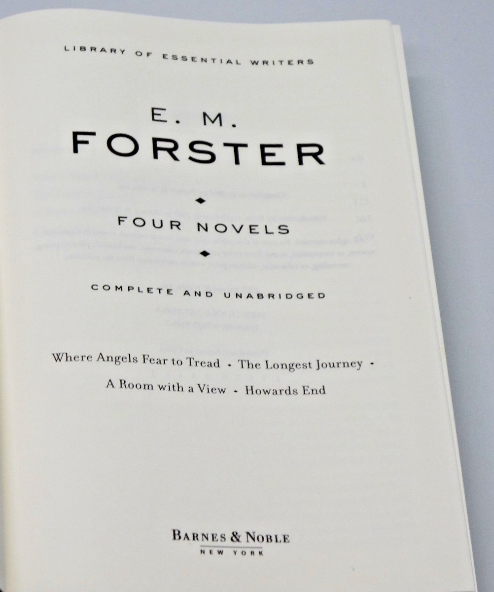 E.M. Forster: Four Novels | Essential Writers Series | Complete & Unabriged