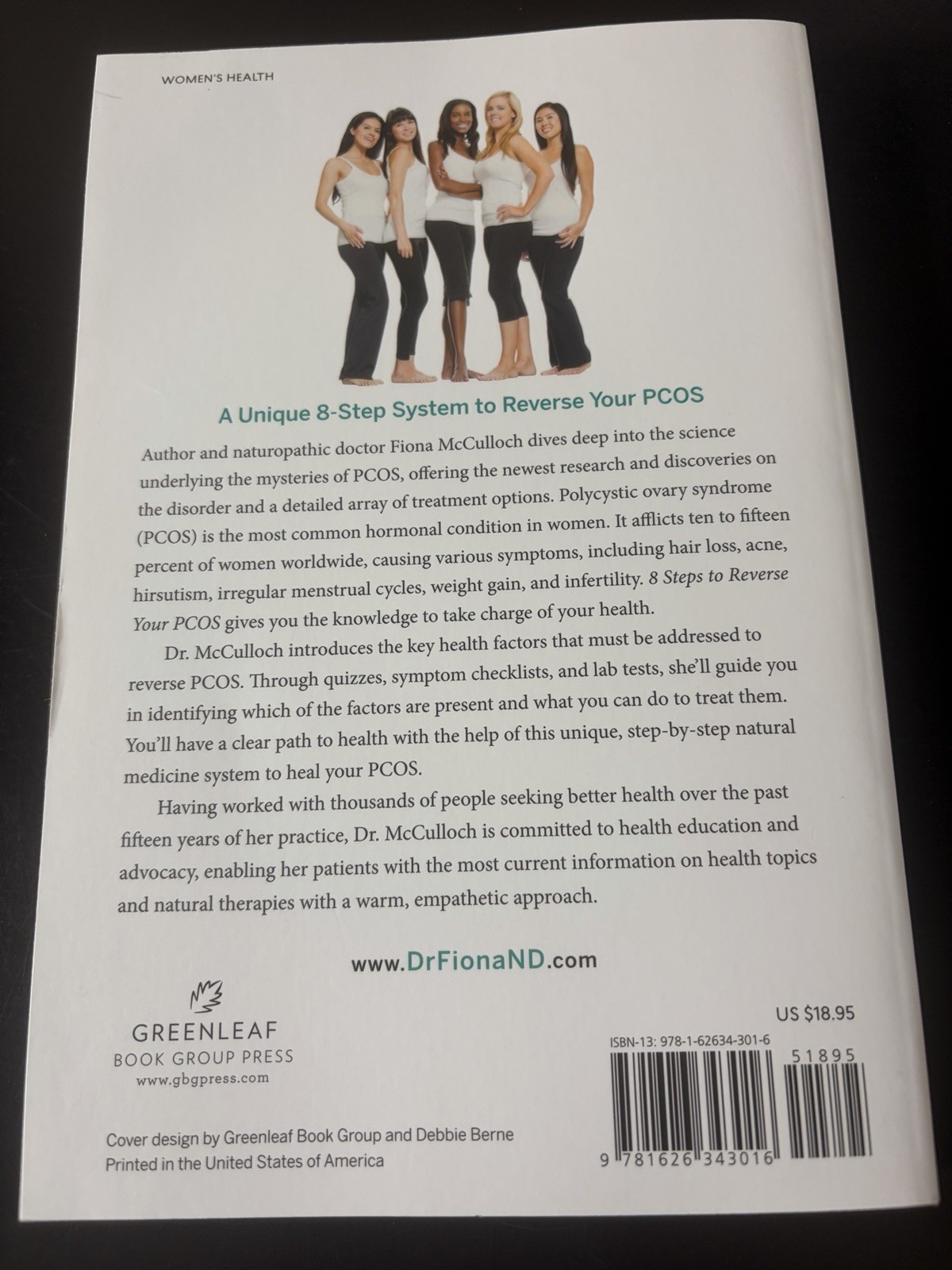 8 Steps to Reverse Your PCOS : A Proven Program by Fiona McCulloch, N.D.