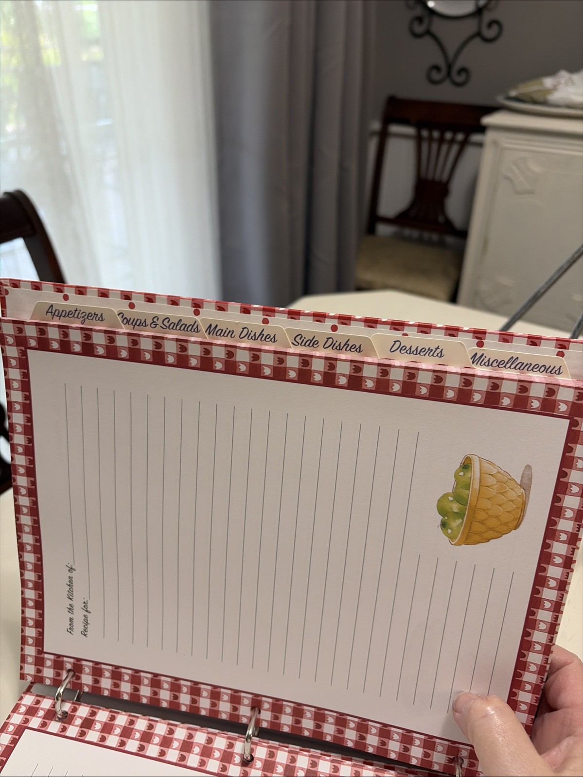 Betty Crocker Recipe Keeper From the Heart Deluxe Recipe Binder New