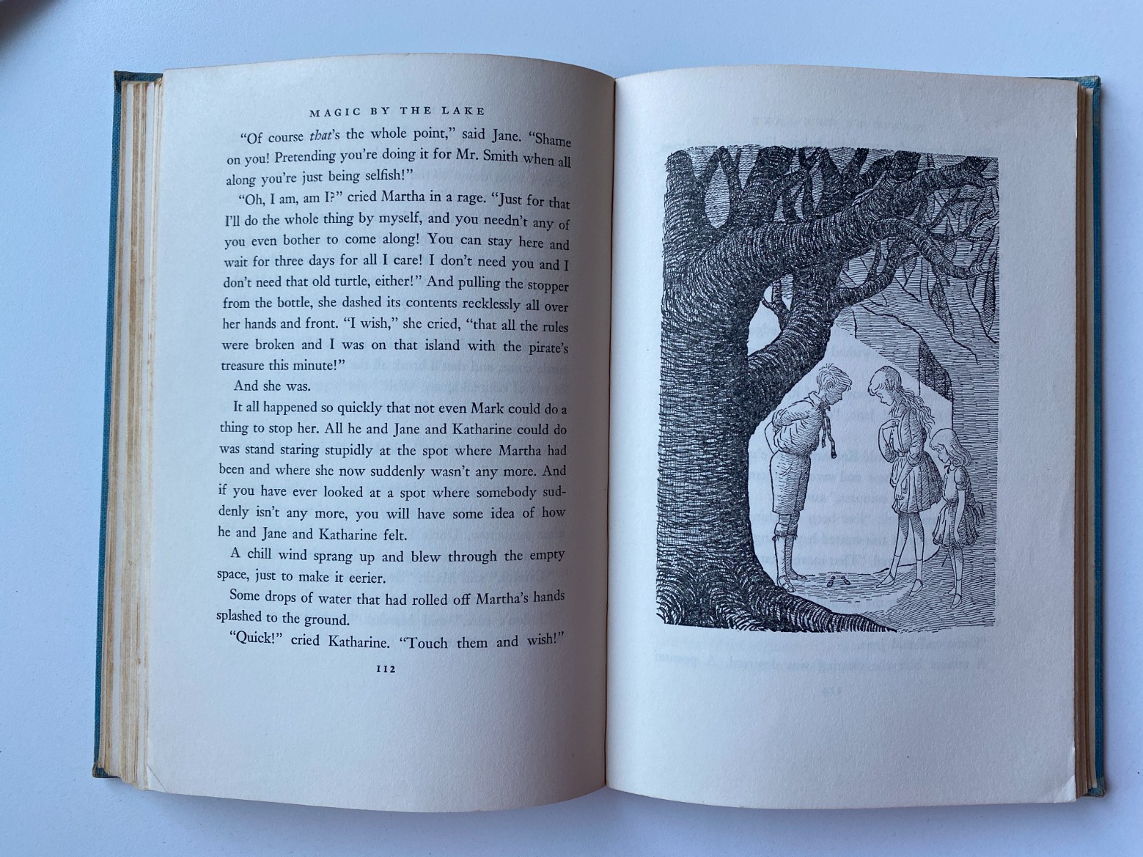 MAGIC BY THE LAKE~Edward Eager~N.M. BODECKER~1958 2nd Printing HCDJ~