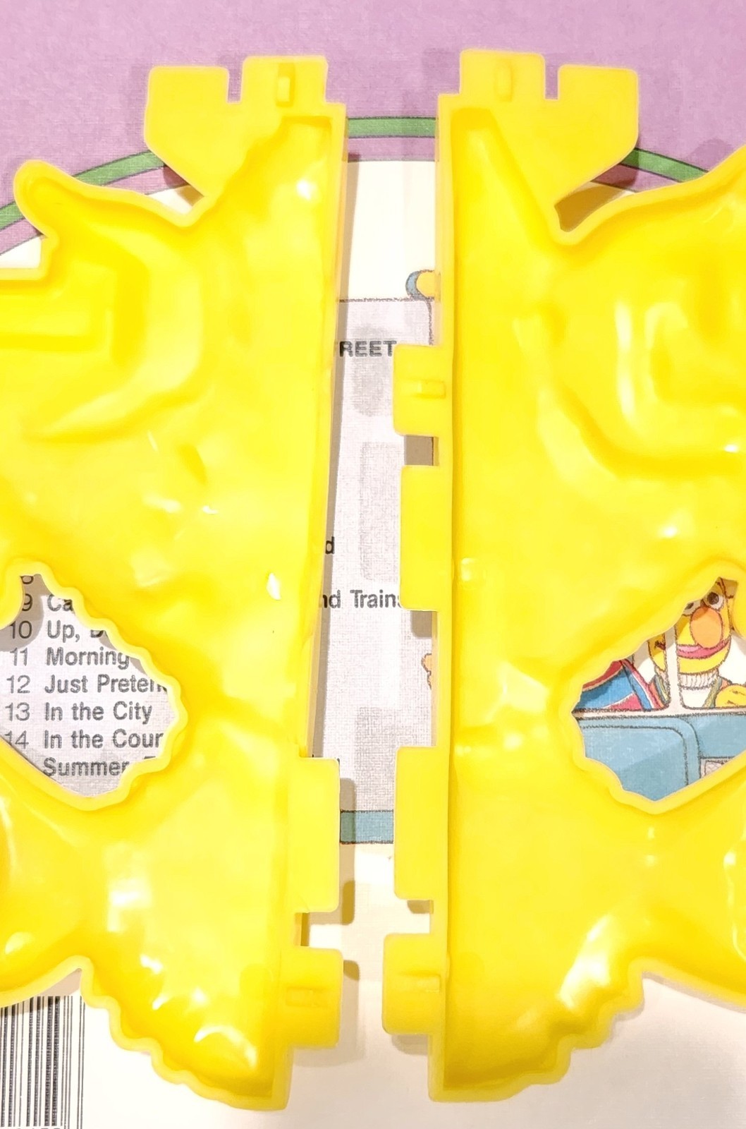 1989 On My Way w/ Sesame Street Library Complete 15 Volume Set, Big Bird Stand