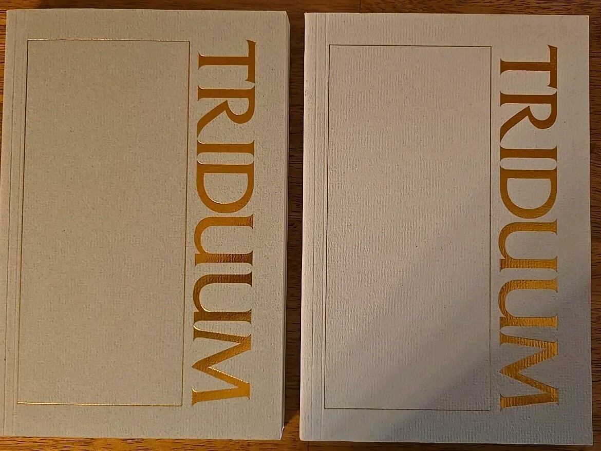 Triduum Sourcebook Like New 1996 Vol 1 & 2 Catholic Easter Paschal Liturgy