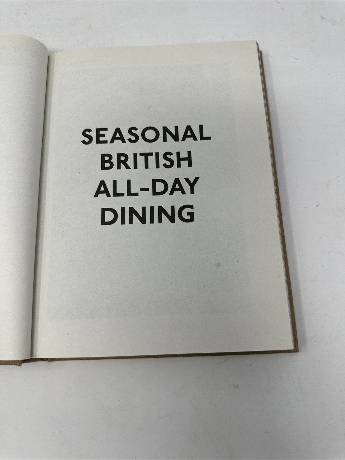 Great British Food Cookbook Canteen Ebury Press By Titcombe Lake Clayton-Malone