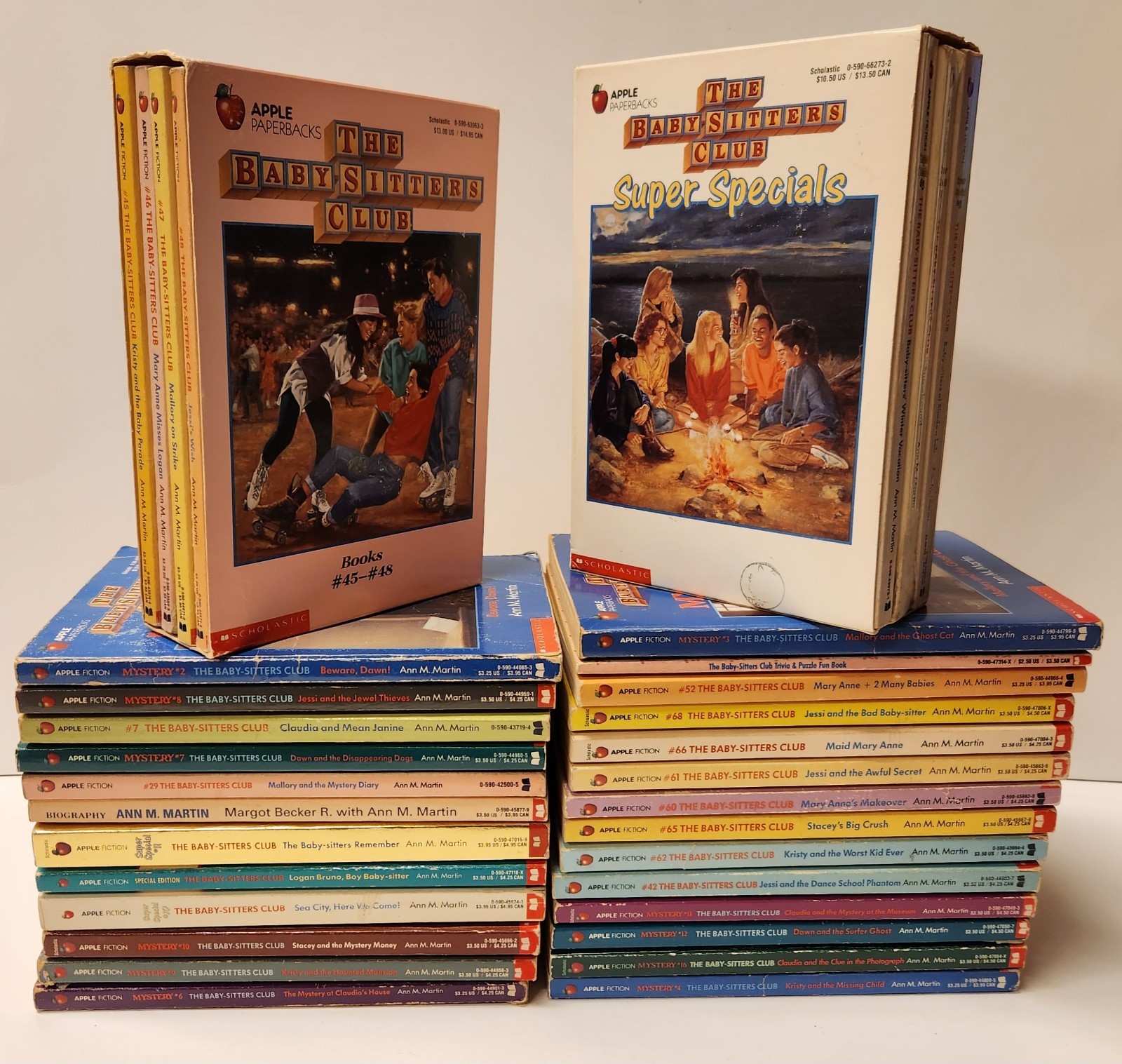 The Baby-Sitters Club Ann M. Martin Super Special Edition Mystery 33 Book Lot