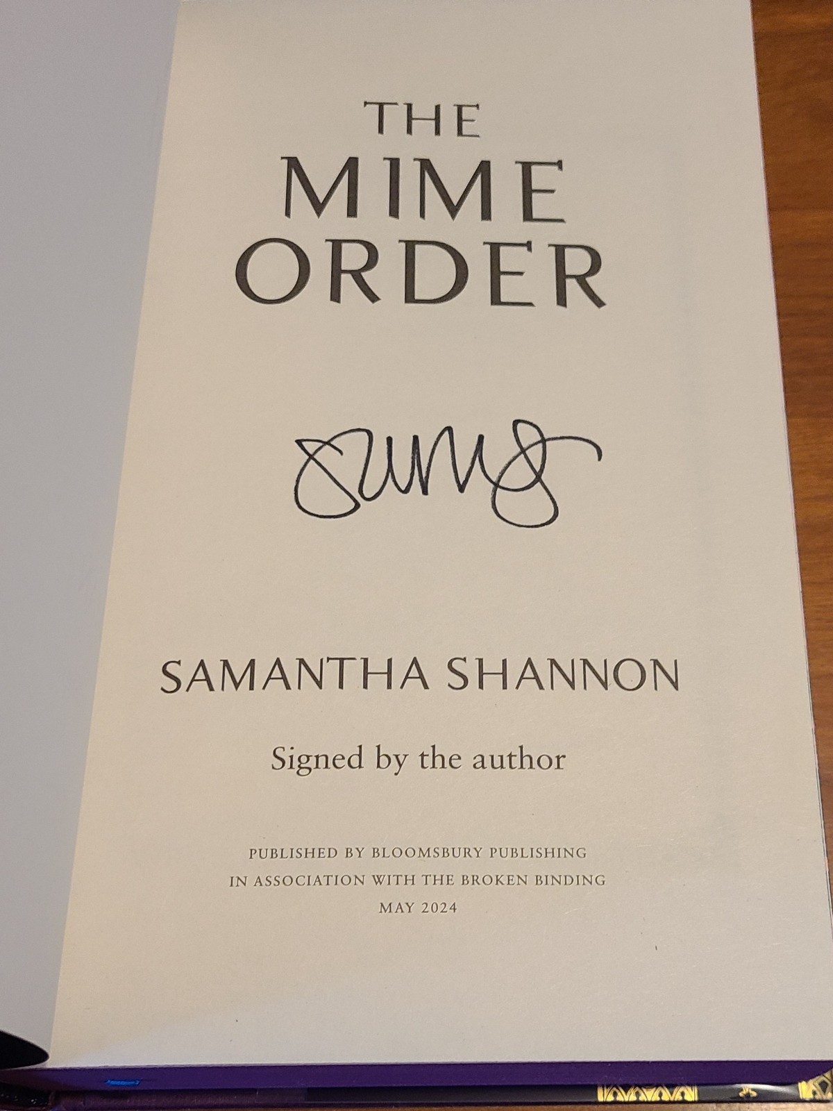 SIGNED The Bone Season 5-book Set -Samantha Shannon – The Broken Binding