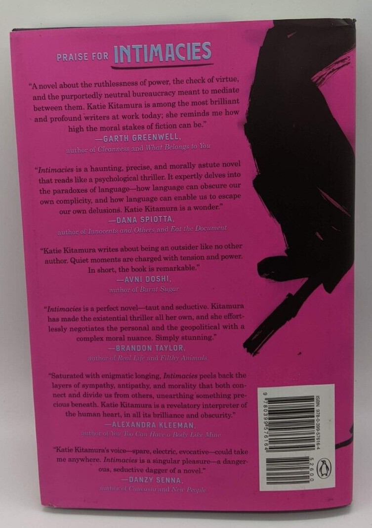 Intimacies: A Novel By Katie Kitamura (Hardcover, 2021) Riverhead Books