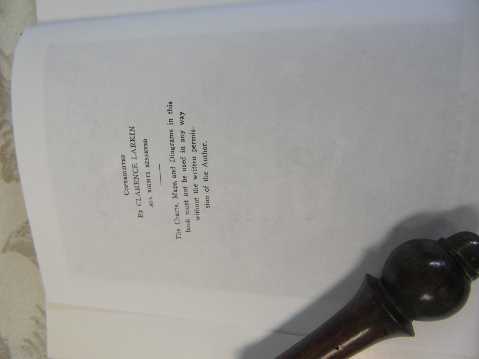 Rightly Dividing The Word, by Clarence Larkin [Hardcover] 1920