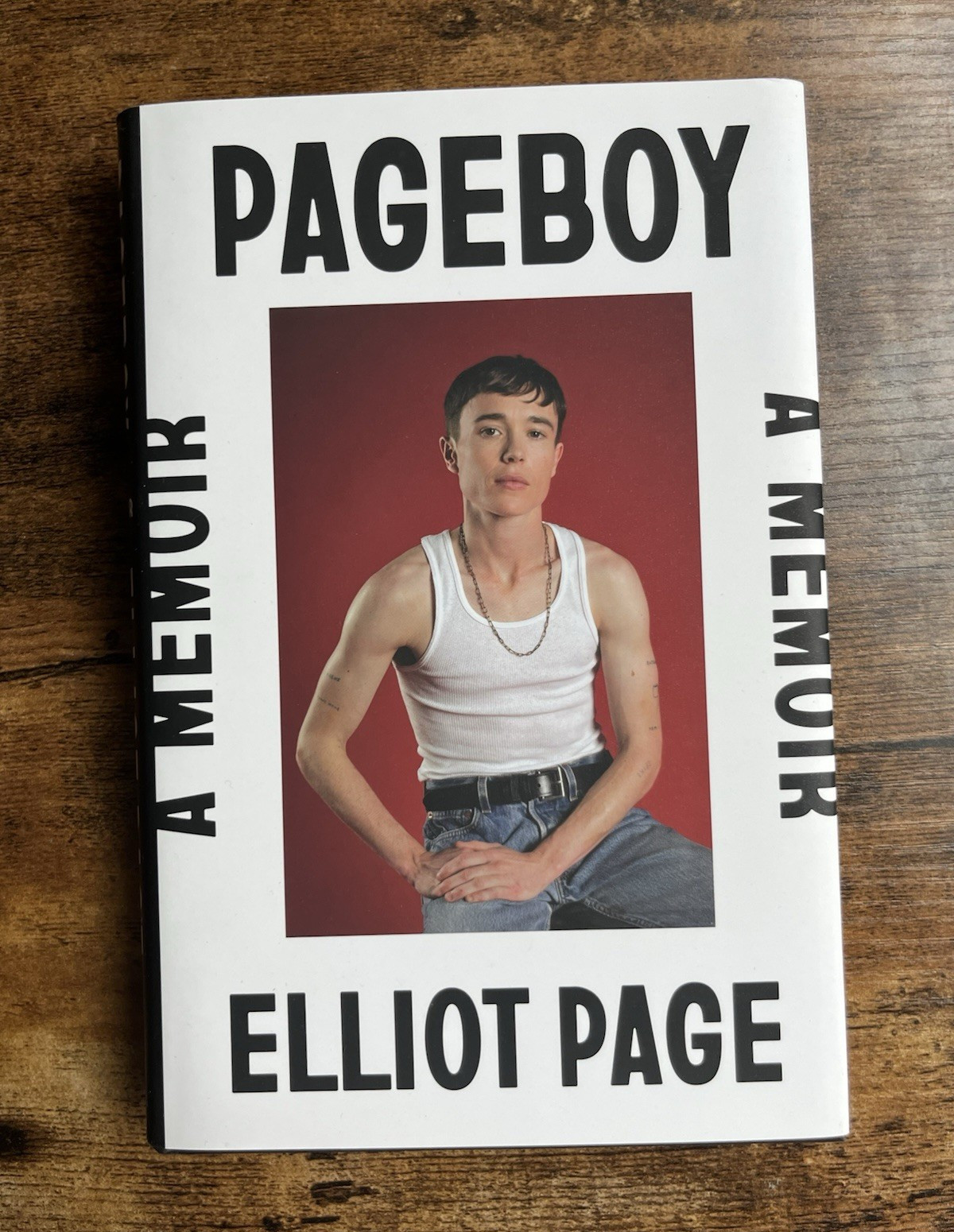 Elliot Page Pageboy Signed Hardcover
