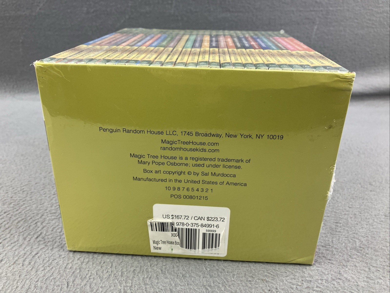 Magic Tree House Books 1-31 Boxed Set by Mary Pope Osborne Bonus Sealed