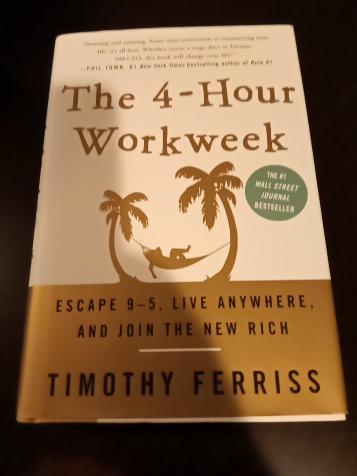 The 4-Hour Work Week : Escape 9-5 by Timothy Ferriss – 2007 – Hardcover –
