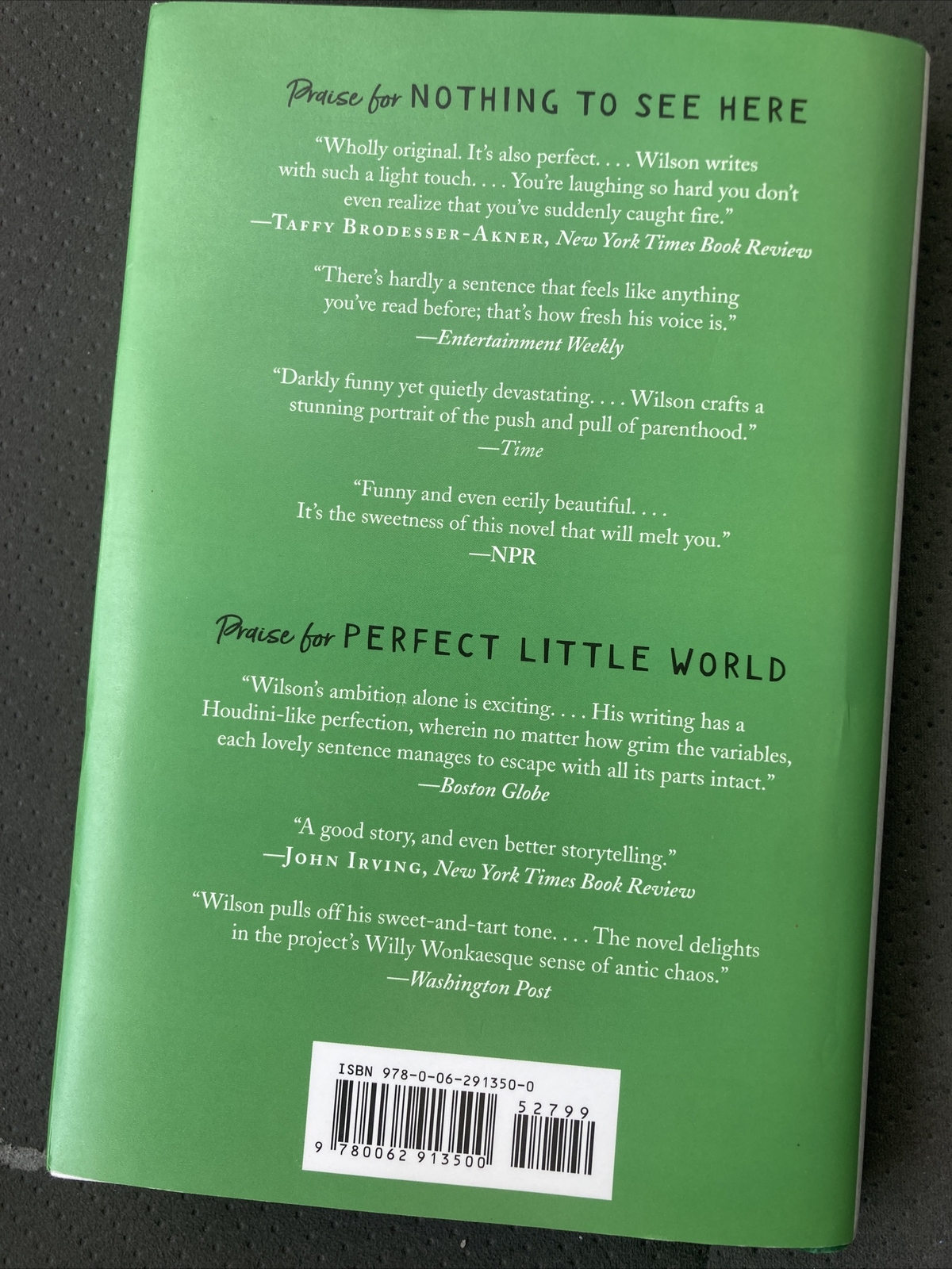 Now Is Not the Time to Panic by Kevin Wilson SIGNED FIRST EDITION