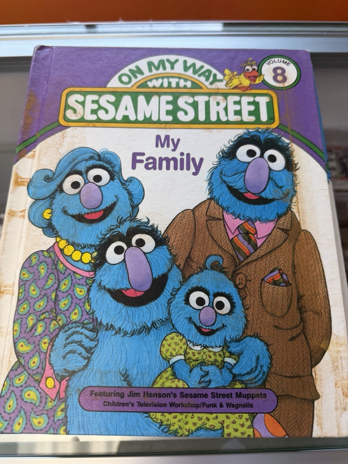 1989 On My Way with Sesame Street Library Pet Show Mumford 16 Books Vintage