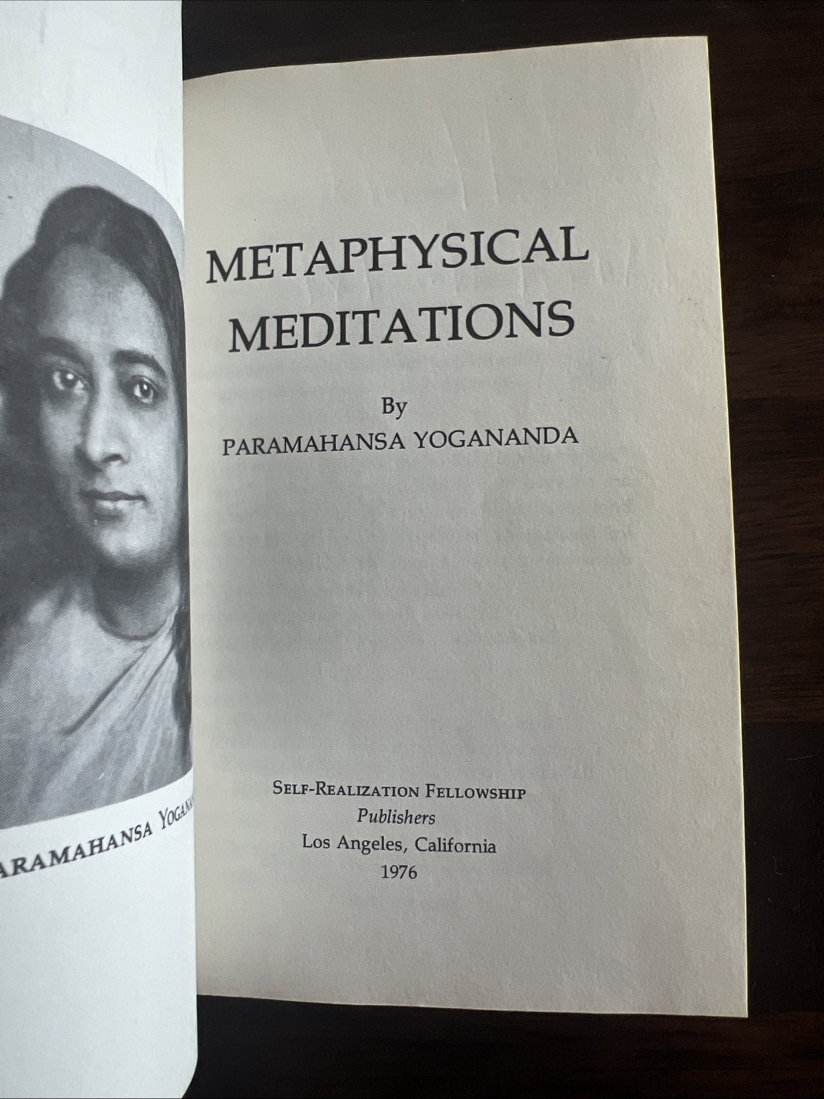 Metaphysical Meditations by Paramhansa Yogananda Paperback 1976
