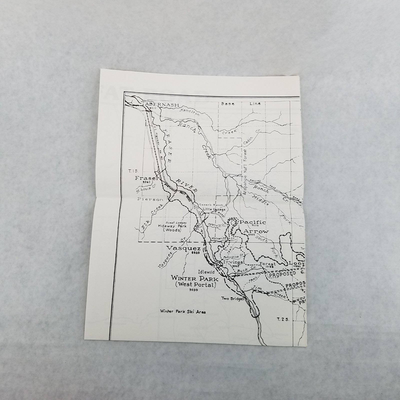 Rails That Climb: Narrative History of the Moffat Road w/ Foldout Map & Inserts
