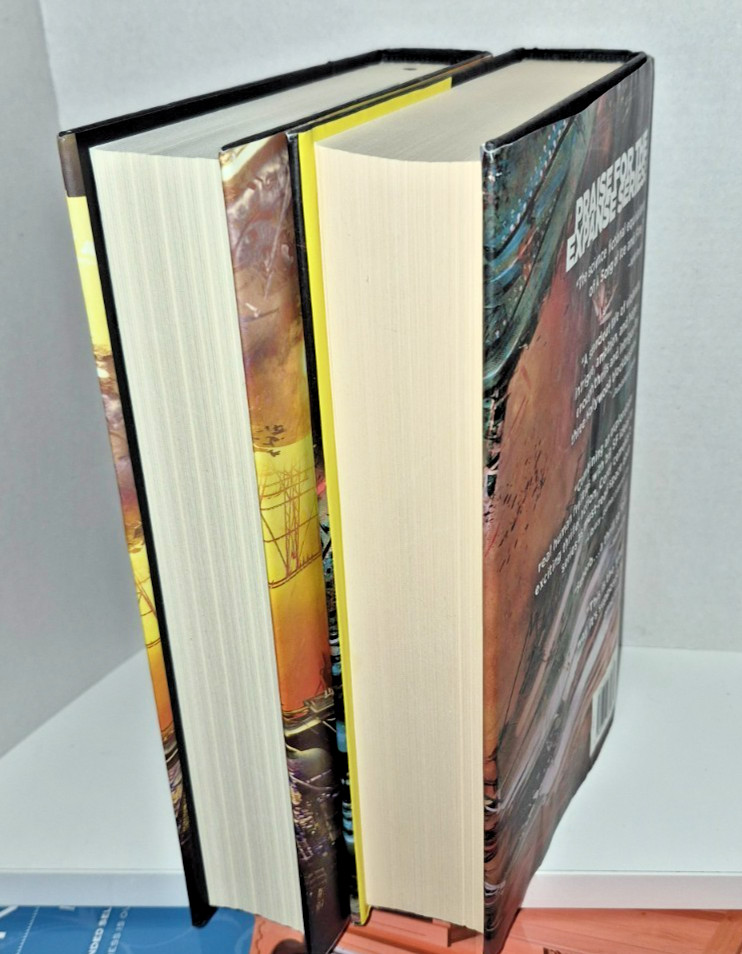 The Expanse James S.A. Corey HCDJ 2 Book Lot 7 & 9 Leviathan & Persepolis