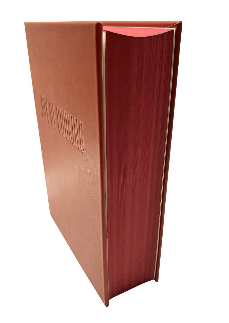 Joy of Cooking 2006 Special Edition Red Vachetta Leather Hardcover Irma Rombauer