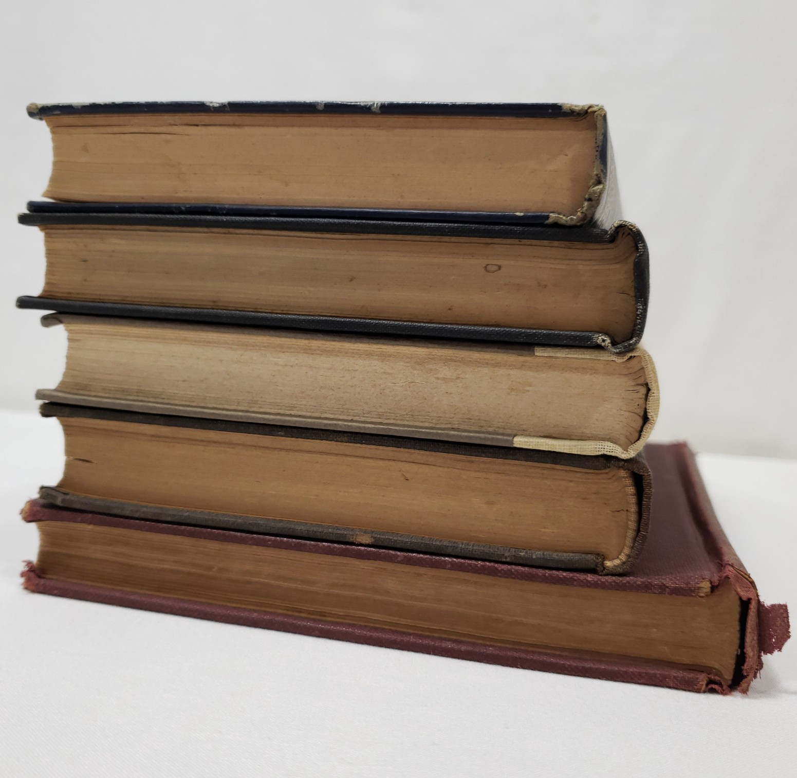 Vintage Christian Books Stack Lot of 5 Bible Theology Pastor Preacher Decorative