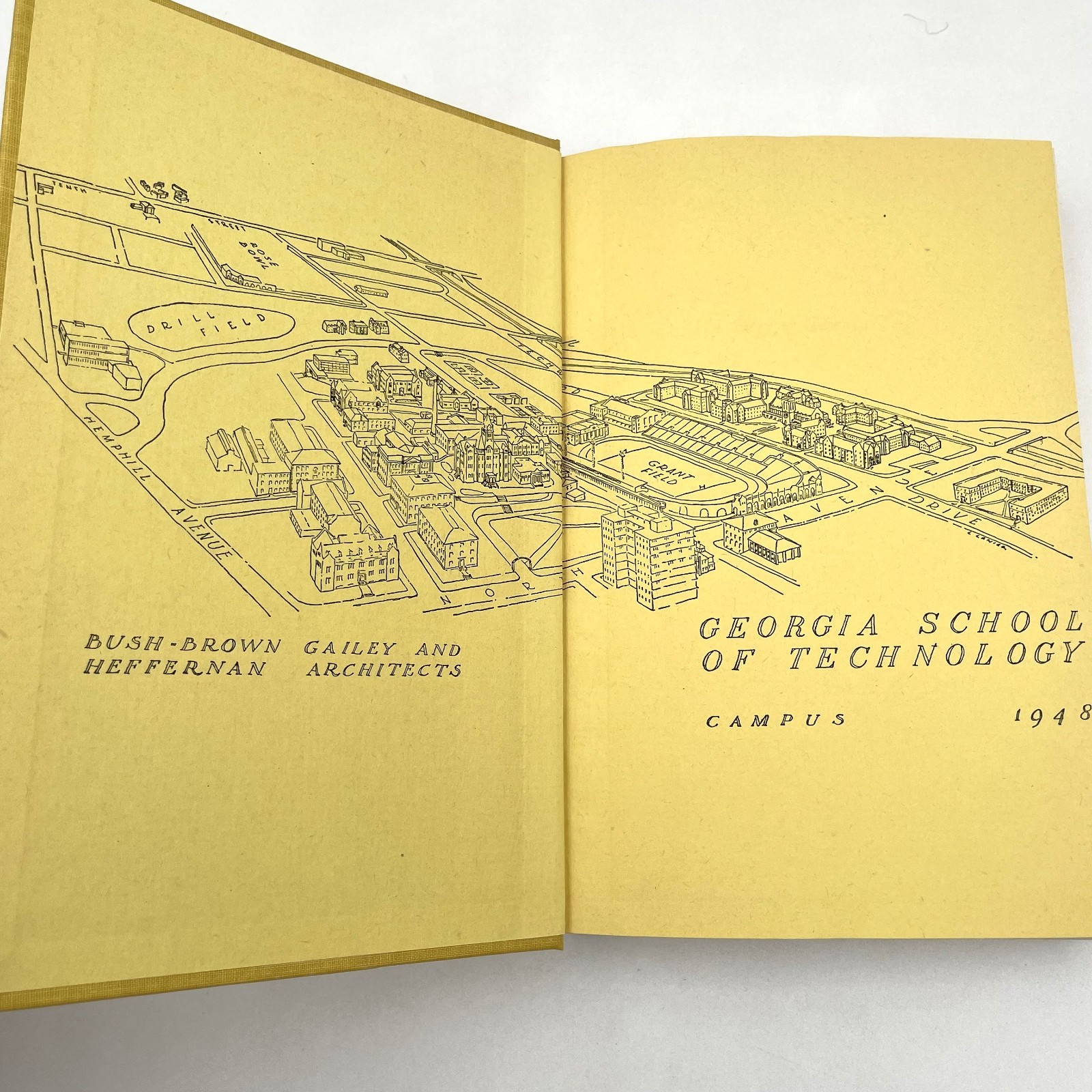 The Story of Georgia Tech 1948 M.L. Brittain First Edition Hardcover Dust Jacket