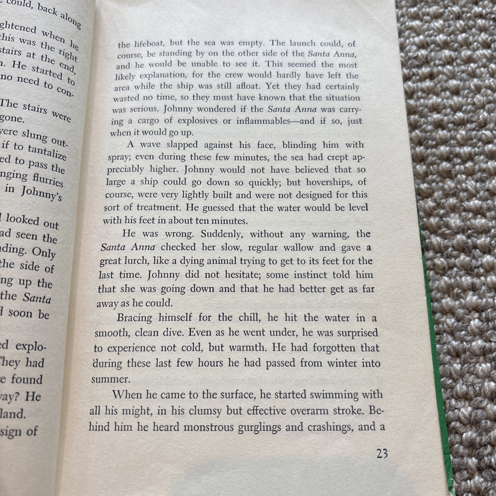 Dolphin Island by Arthur C. Clarke Hardcover Library Binding 1966