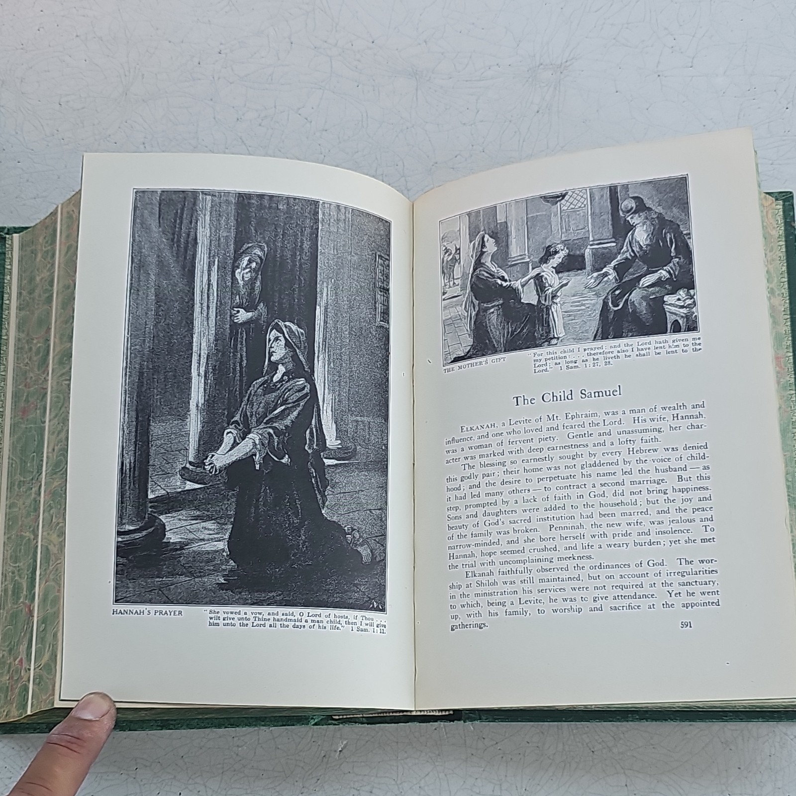 Patriarchs and Prophets Mrs. E.G. White 1927 Review & Herald Hardcover Illus