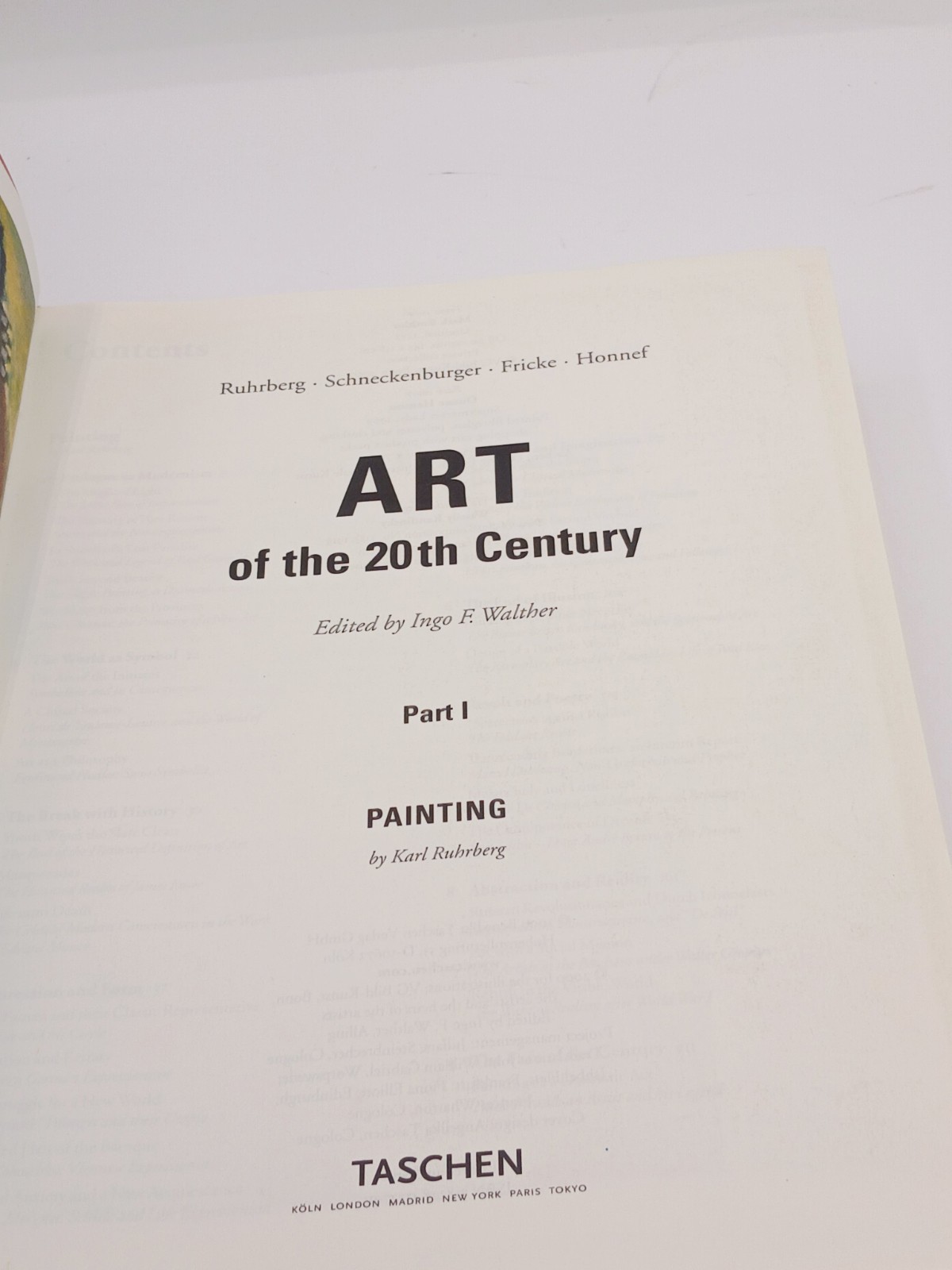 Art of the 20th Century by Klaus Honnef.