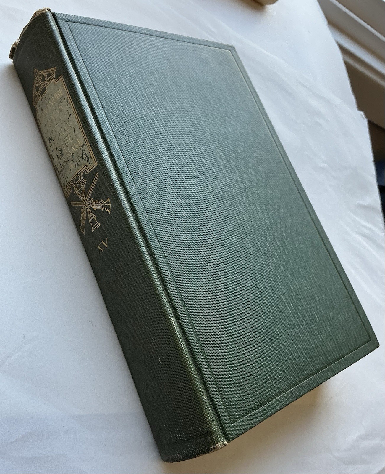 THE MAN IN THE IRON MASK – Alexandre Dumas – ca 1910s – . HC & Illustrated