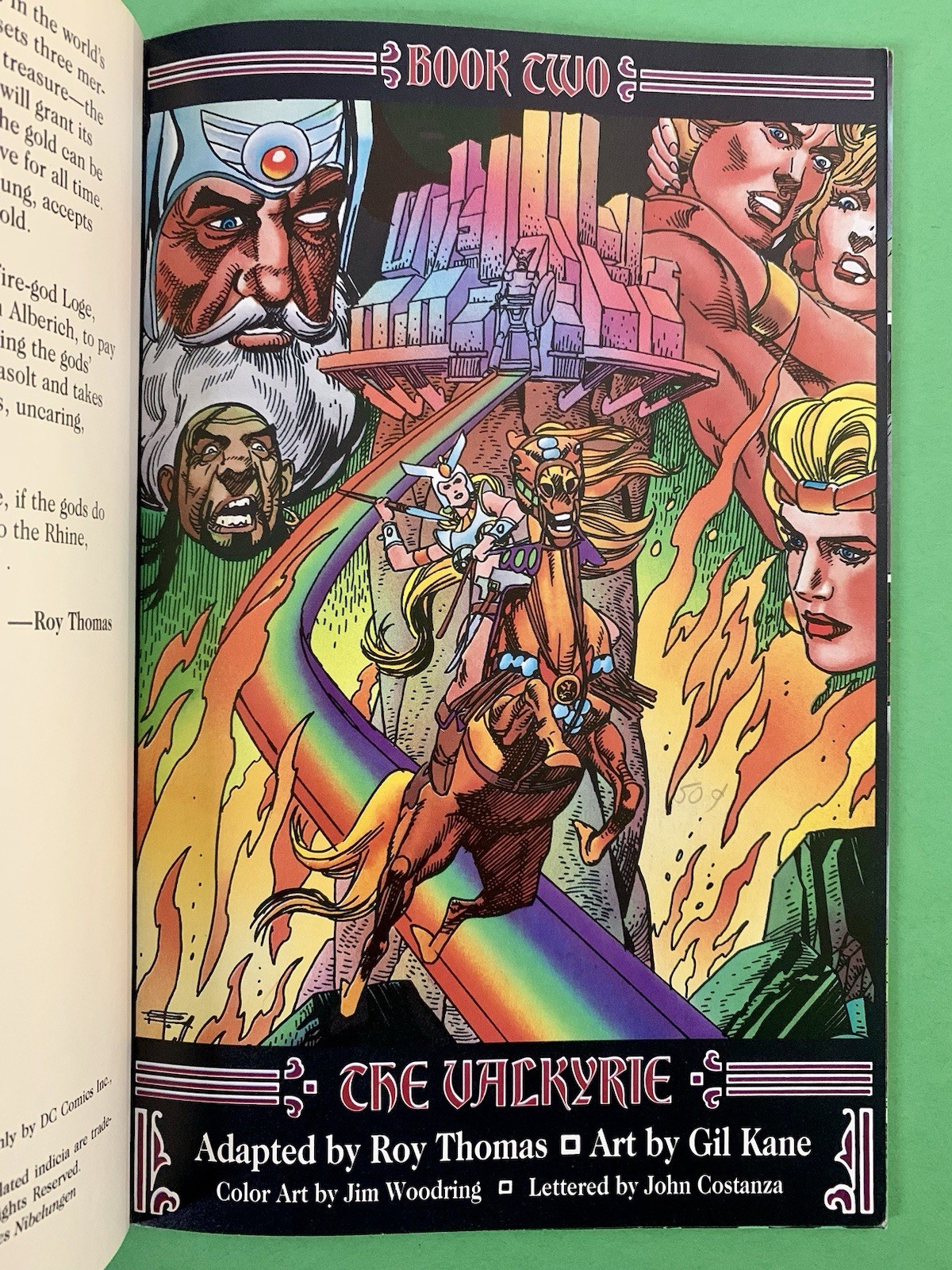 THE RING OF THE NIBELUNG By ROY THOMAS & GIL KANE VOLUMES 1,2,4 (DC SOFTCOVER)