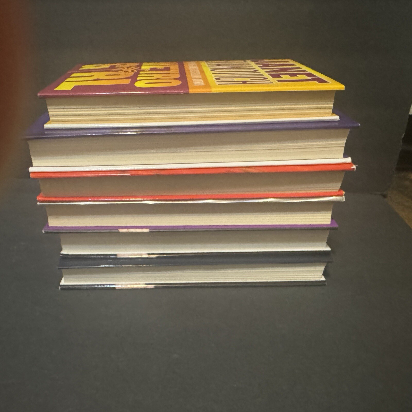 Lot Of 6 HC JANET EVANOVICH BOOKS Mixed Lot See Photos For Titles